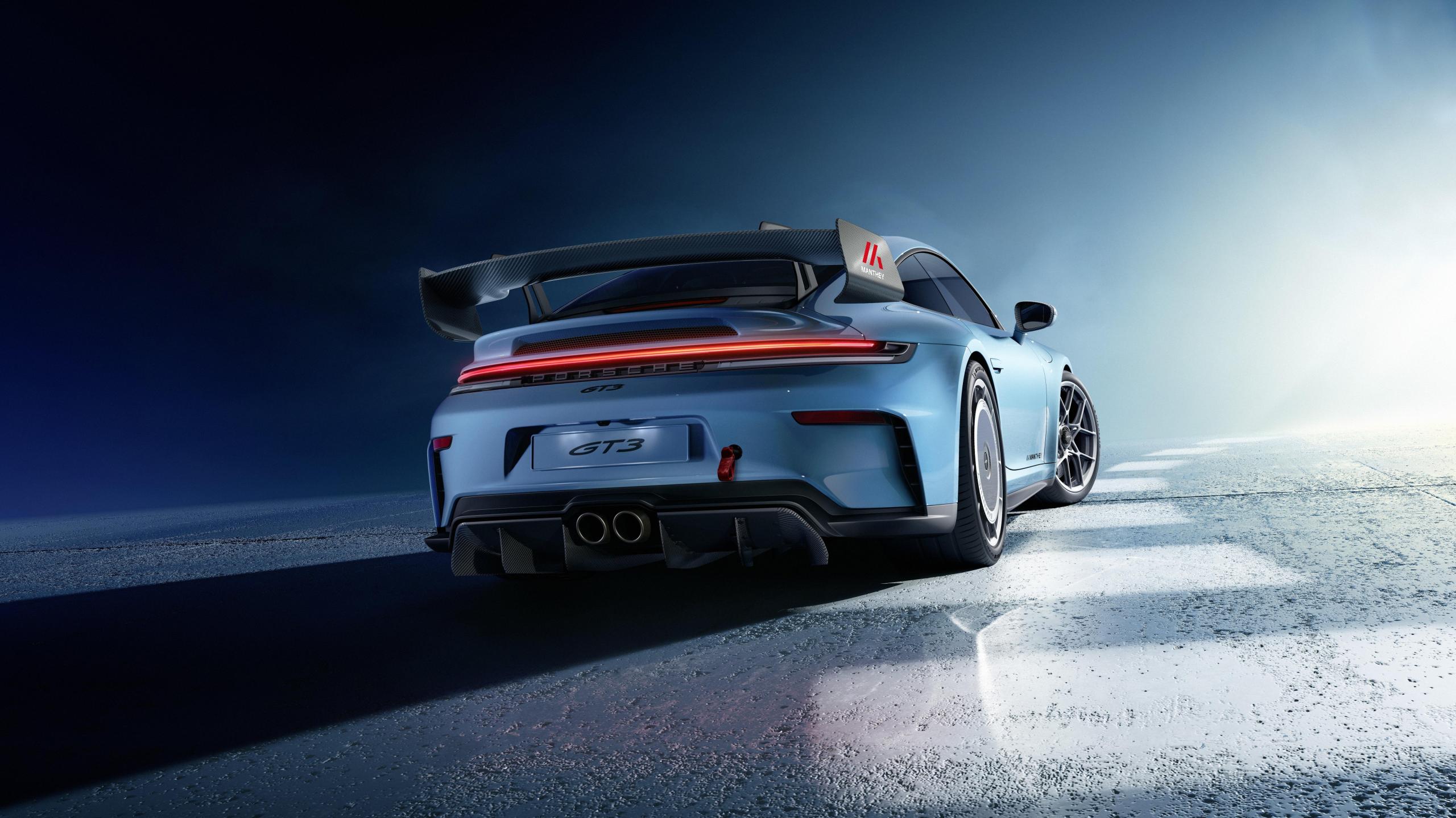 911 GT3 Manthey Kit : encore plus pistarde - Crédit photo : Porsche