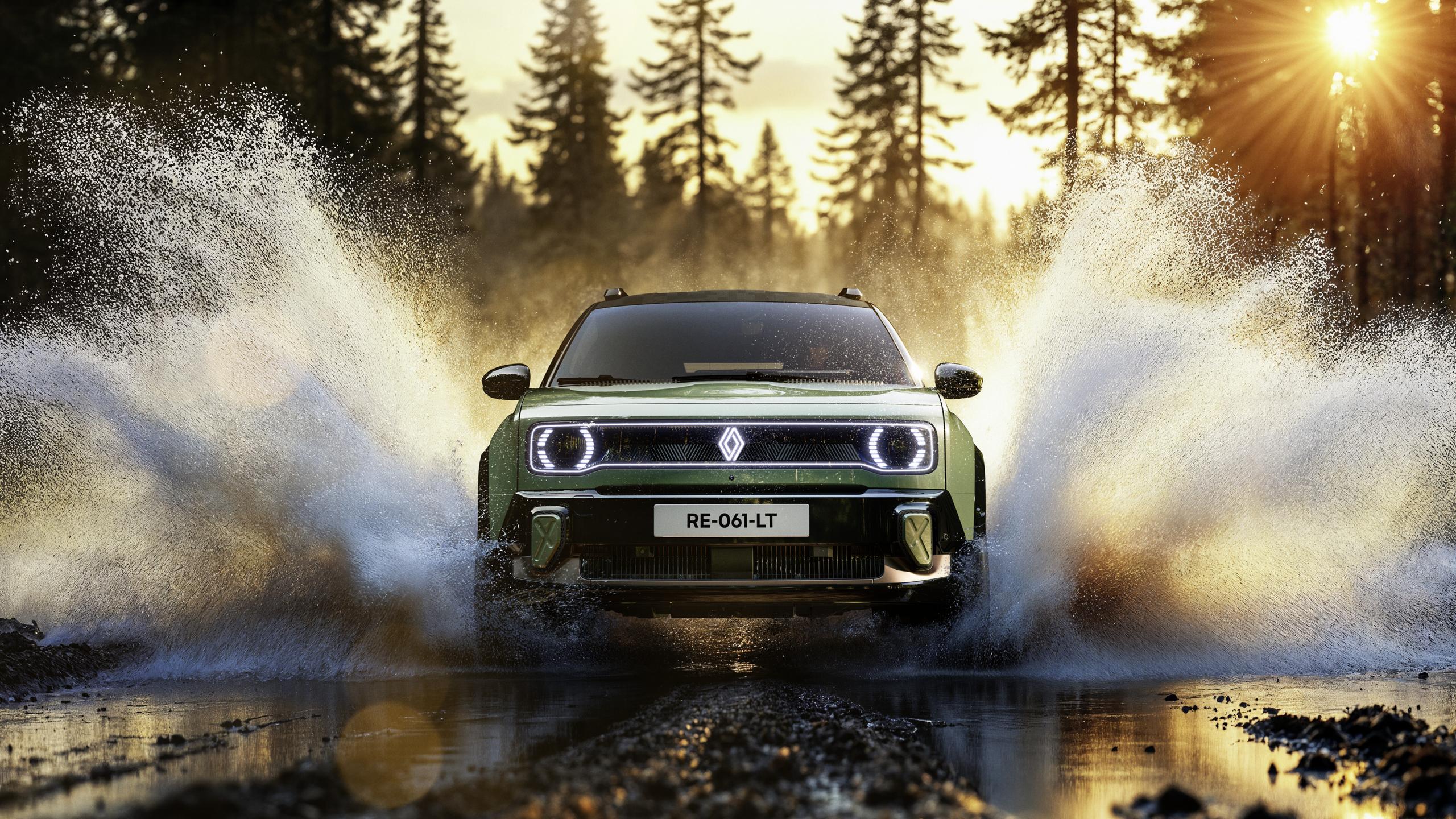 Renault 4 Savane 4x4 Concept : l’esprit baroudeur électrifié - Crédit photo : Renault