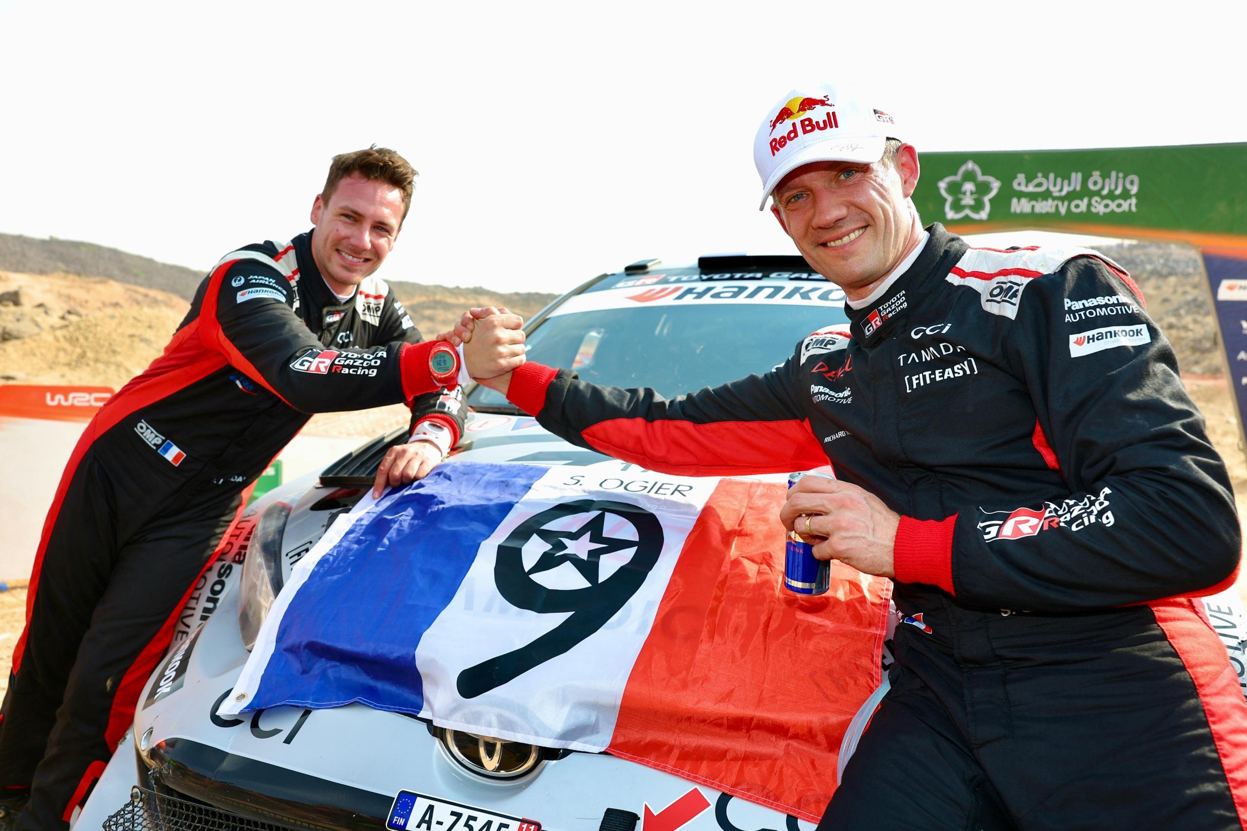 Ogier sacré pour la neuvième fois en WRC - Crédit photo : TOYOTA GAZOO Racing WRT