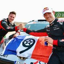 Ogier sacré pour la neuvième fois en WRC - Crédit photo : TOYOTA GAZOO Racing WRT