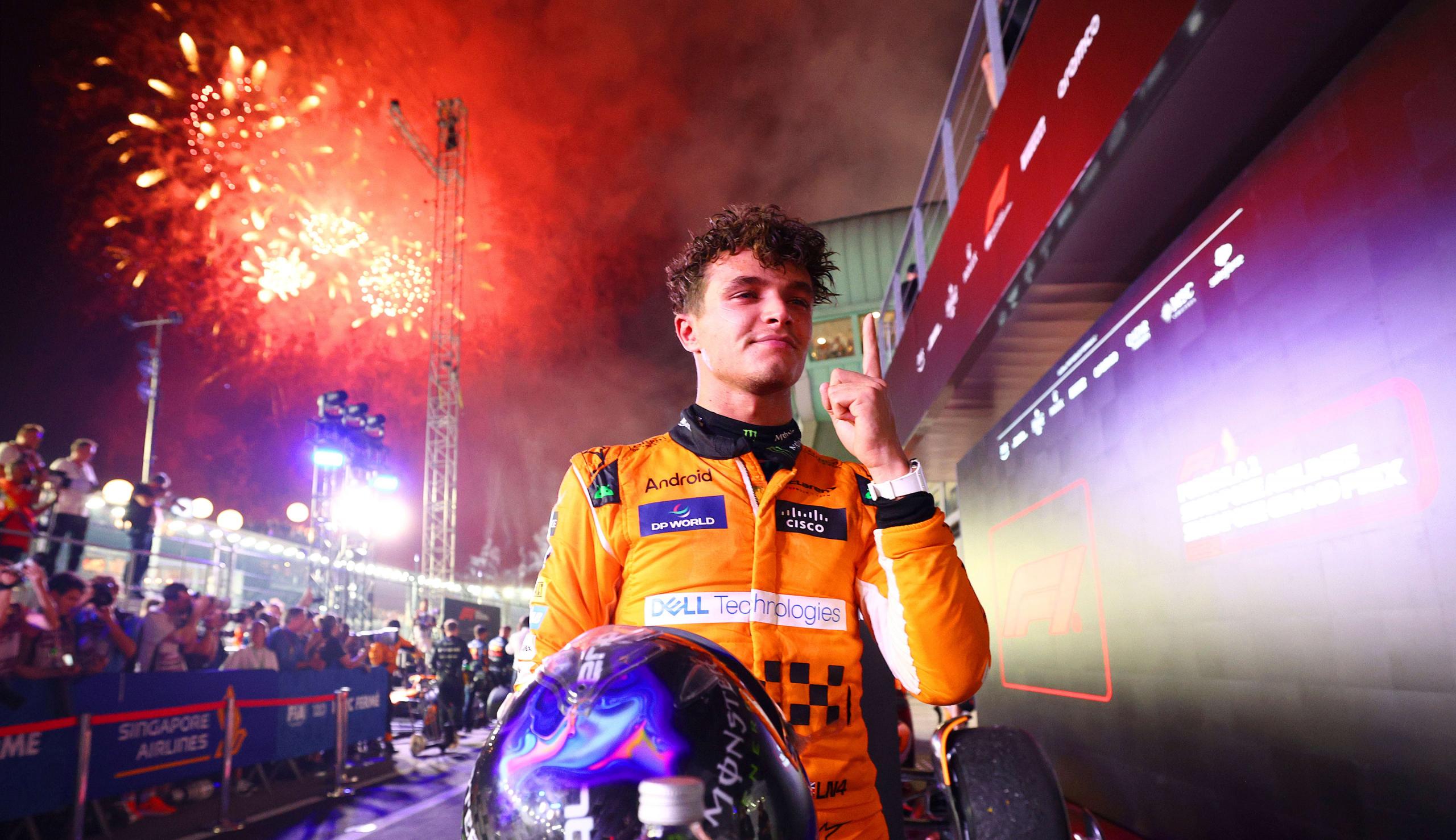 Norris s'impose à Singapour mais Ricciardo le prive du 26e point - Crédit photo : F1