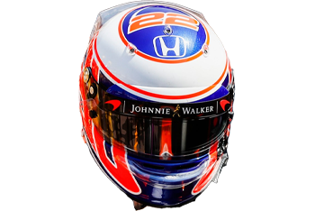 Casque de Jenson Button