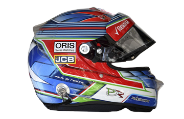 Casque de Paul di Resta