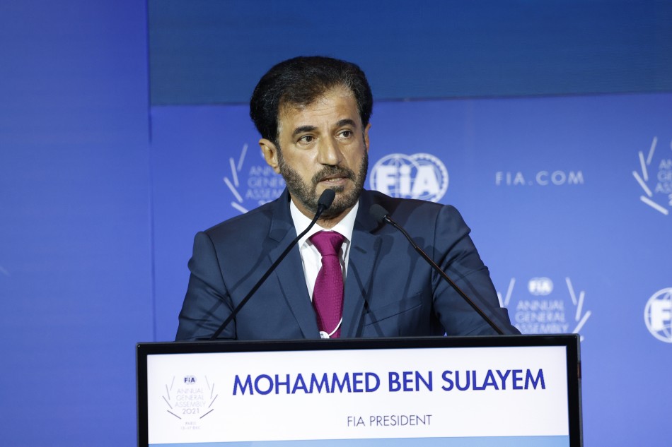 Mohammed Ben Sulayem indique se retirer de la gestion quotidienne de la F1 - Crédit photo : FIA