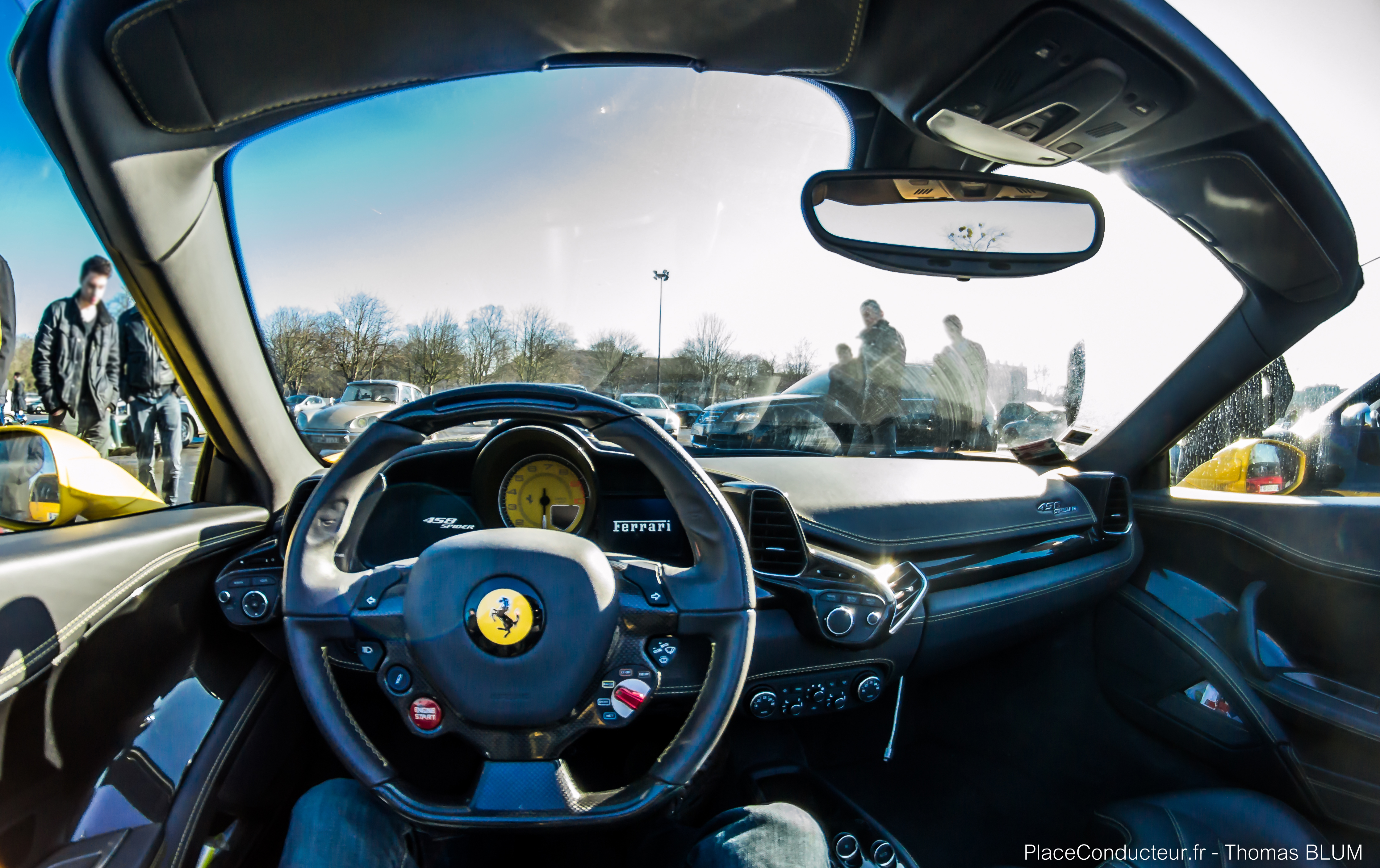 Ferrari 458 Spider - Intérieur