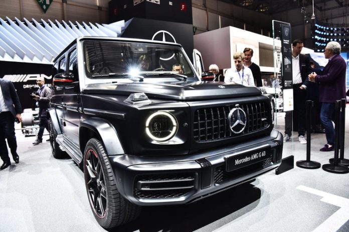 Mercedes AMG G 63, 3/4 avant Mercedes AMG G 63, 3/4 avant