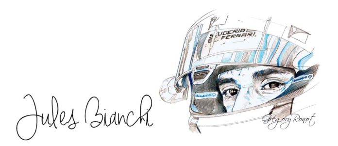 Jules Bianchi, regard - Grégory Ronot