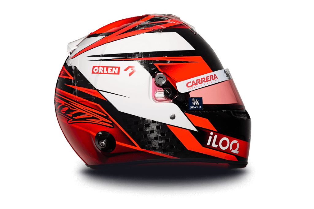 Casque de Kimi Räikkönen