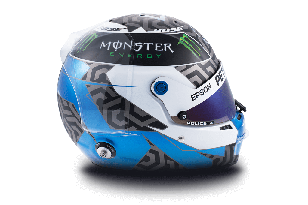 Casque de Valtteri Bottas