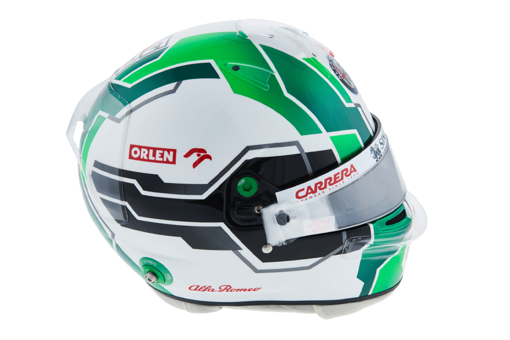 Casque de Antonio Giovinazzi