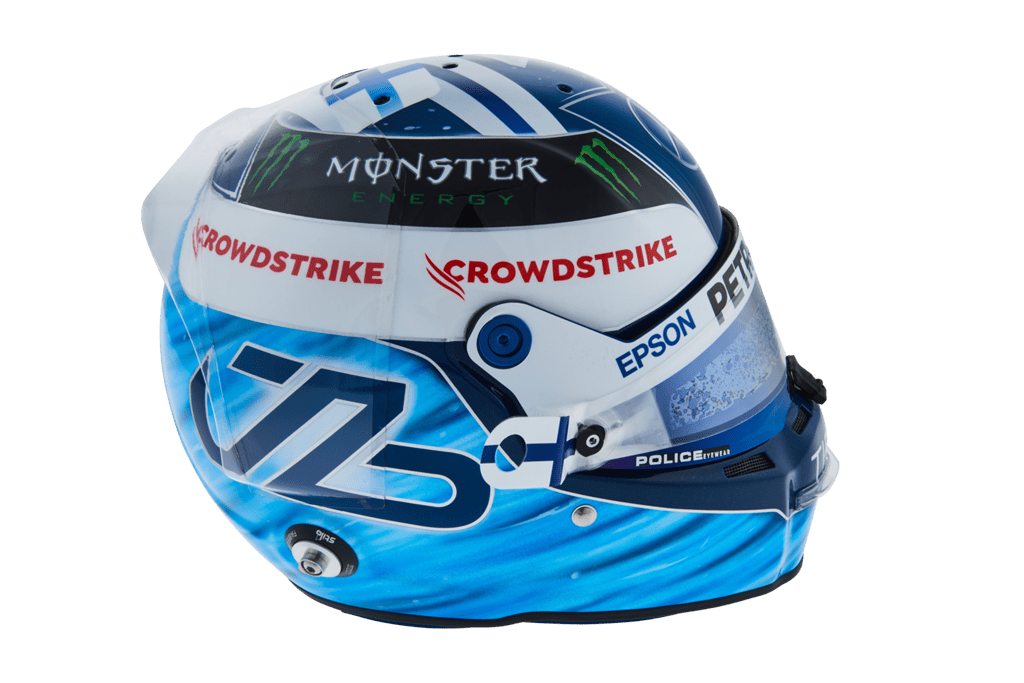 Casque de Valtteri Bottas