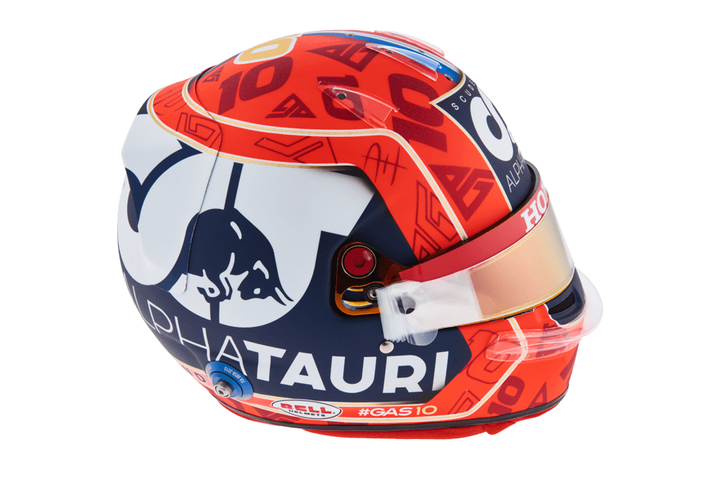 Casque de Pierre Gasly