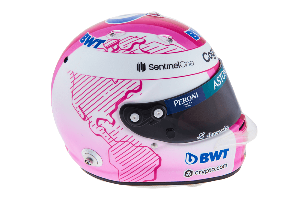 Casque de Sebastian Vettel