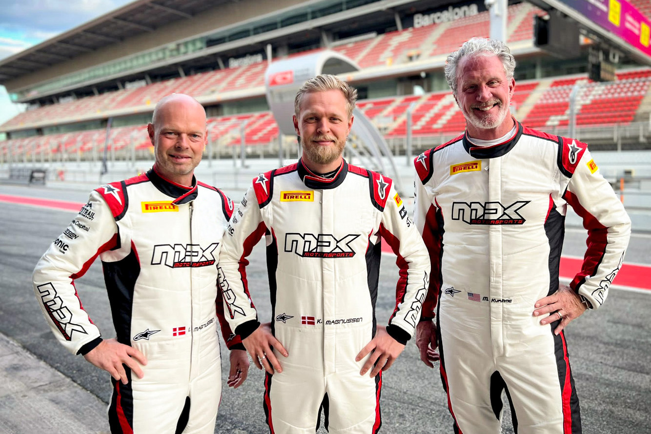 Kevin Magnussen aux 24 heures de Daytona 2023 - Crédit photo : MDK Motorsports