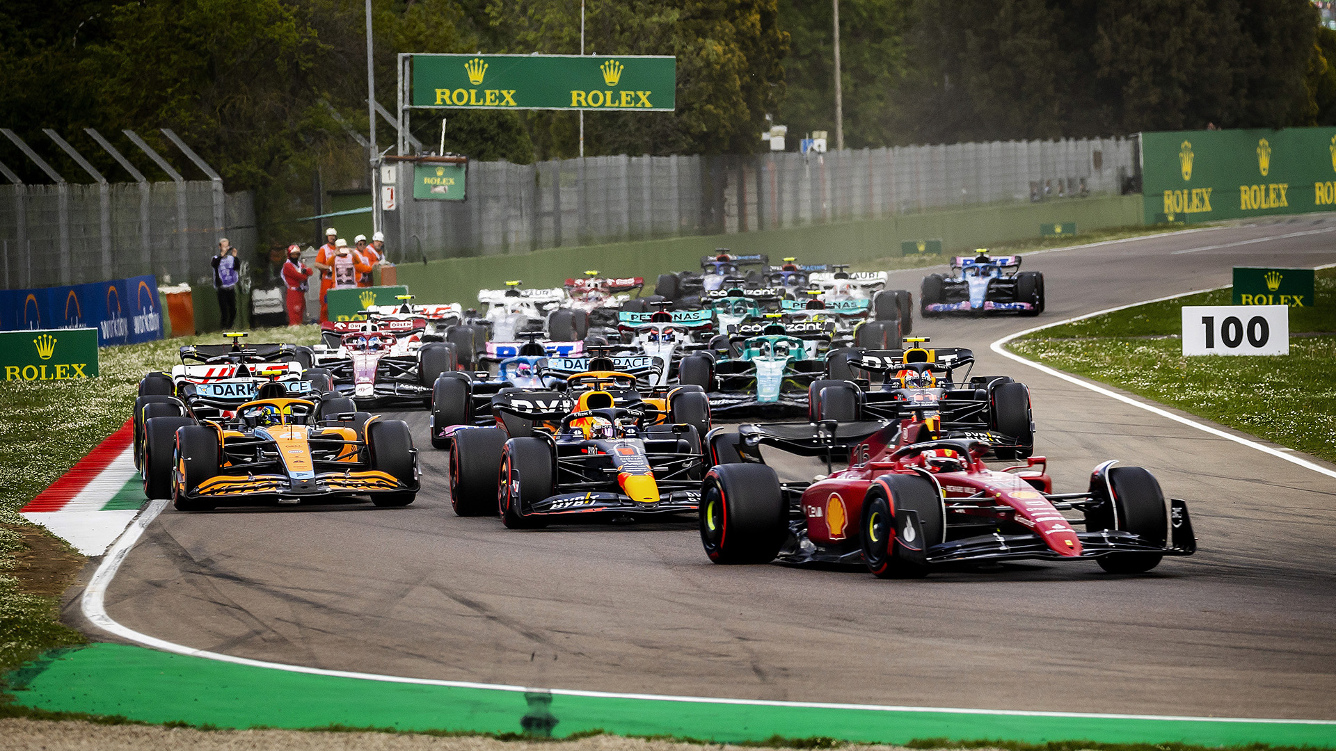 Les six circuits sélectionnés pour le format sprint confirmés pour 2023 - Crédit photo : F1