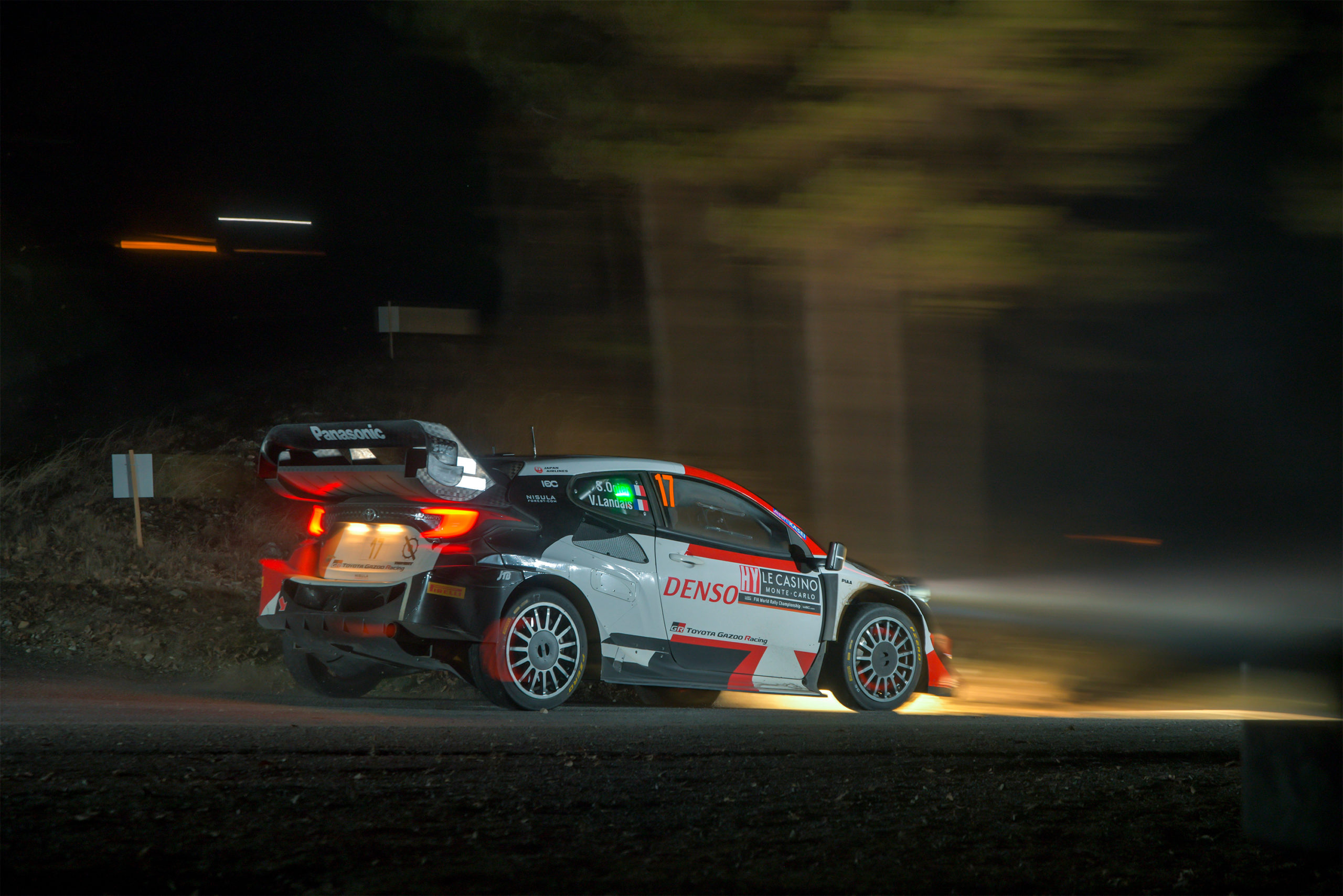 Sébastien Ogier puissance 9 au Rallye de Monte-Carlo 2023 - Crédit photo : Toyota GAZOO Racing
